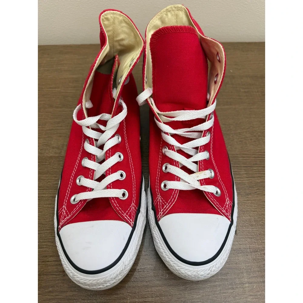 Converse Unisex Adult Chuck Taylor All Star High Top, Red, 11 Womens/9 Mens